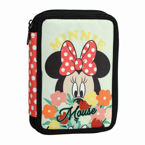 Disney Minnie Floral Federmäppchen für Kinder – 13 x 20 x 7 cm