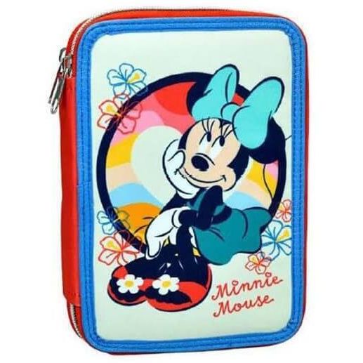 Disney Minnie Boho Pencil Case for Kids – 13 x 20 x 7 cm