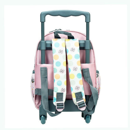 Sac à dos maternelle à roulettes Disney Daisy pour enfants – 30 x 25 x 15 cm