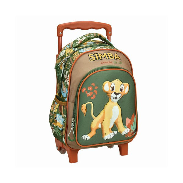 Disney Der König der Löwen Explore Rollender Kindergartenrucksack für Kinder – 30 x 25 x 15 cm