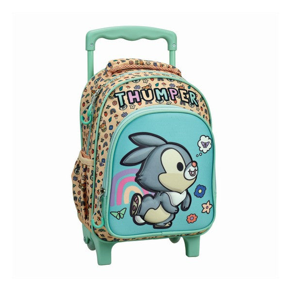 Disney Bambi Thumper rollender Kindergartenrucksack für Kinder – 30 x 25 x 15 cm
