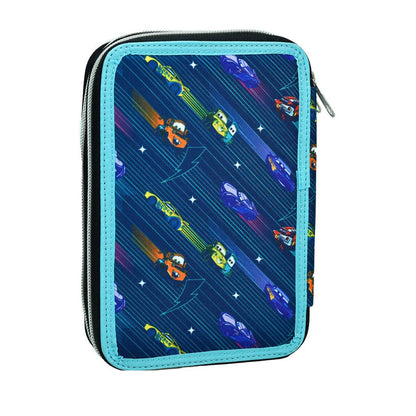 Disney Cars Lightning 2 Etagen Federmäppchen für Kinder – 13 x 20 x 7 cm