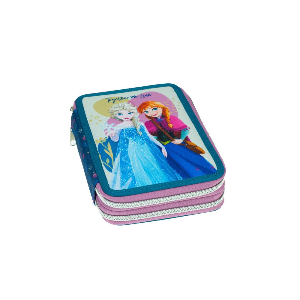 Disney Eiskönigin Together mit 2 Ebenen Federmäppchen für Kinder – 13 x 20 x 7 cm