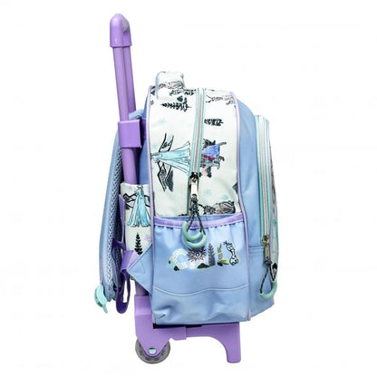 Disney Eiskönigin Adventure rollender Kindergartenrucksack für Kinder – 30 x 25 x 15 cm