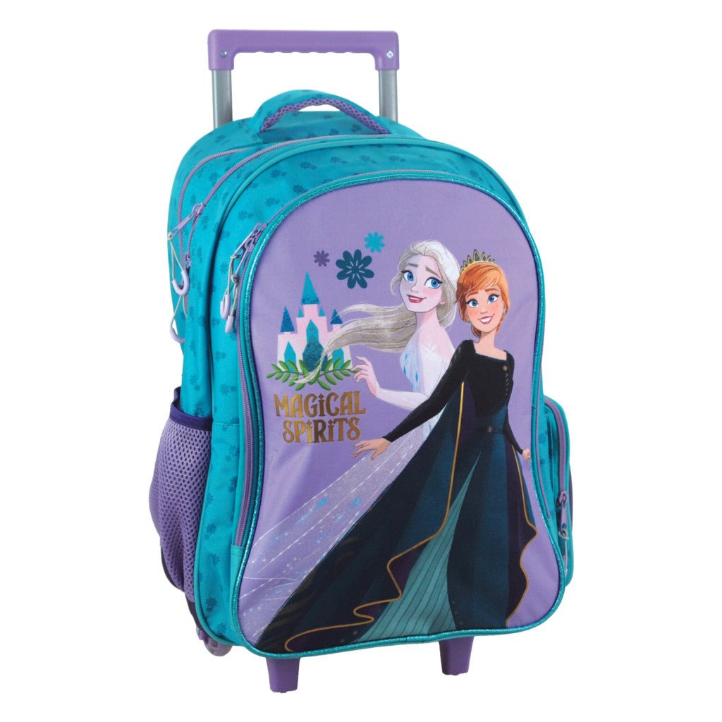 Disney Eiskönigin Modern Magic rollender , Tasche 46 cm Schultasche mit Rollen für Kinder – 46 × 35 × 20 cm