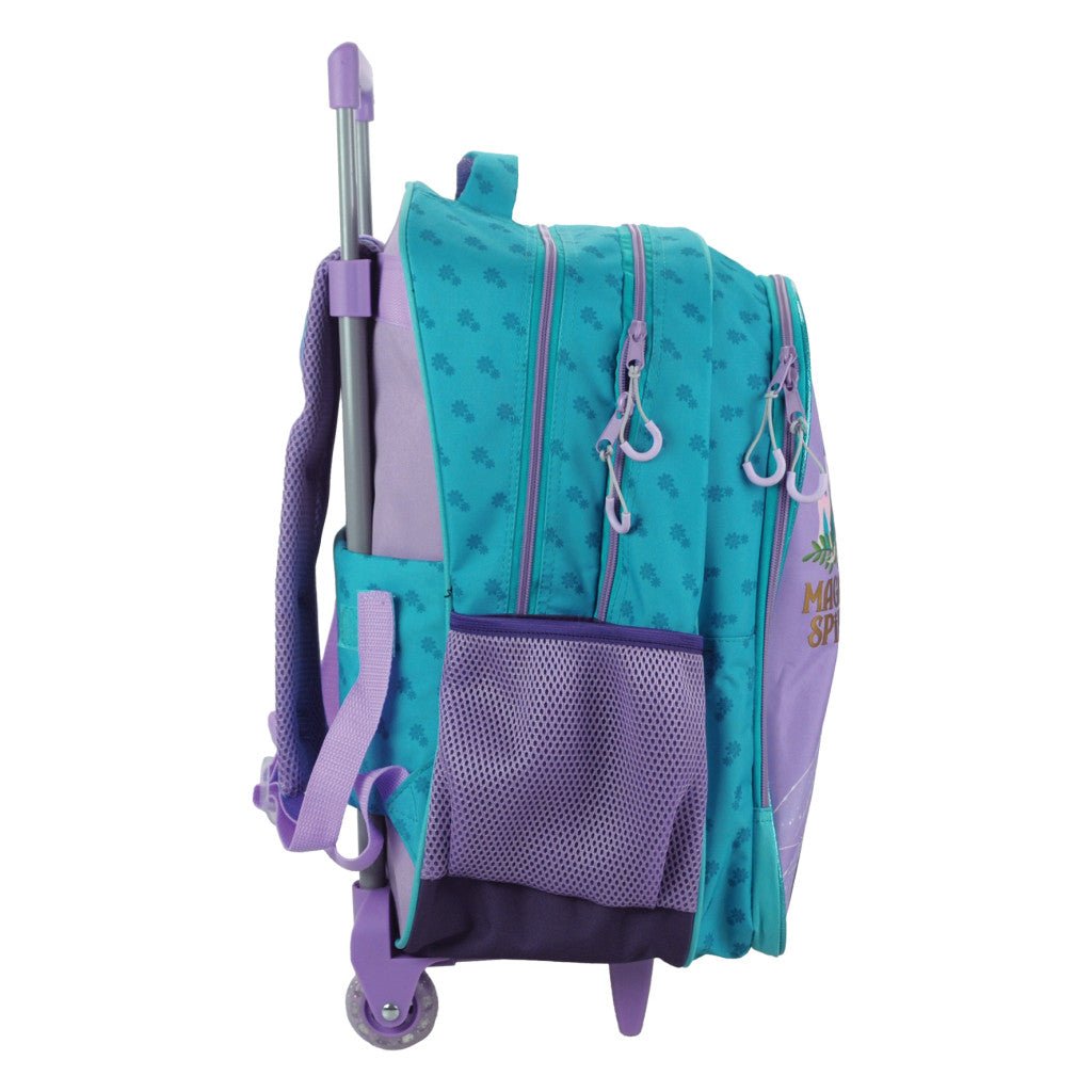 Disney Eiskönigin Modern Magic rollender , Tasche 46 cm Schultasche mit Rollen für Kinder – 46 × 35 × 20 cm