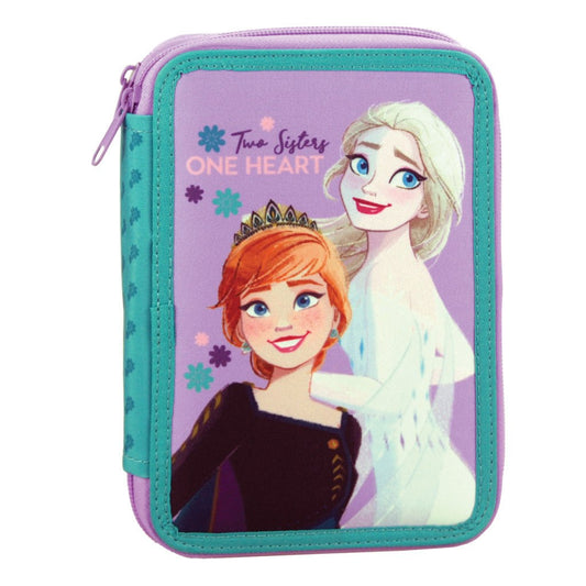 Disney Eiskönigin Modern Magic 2 Etagen Federmäppchen für Kinder – 12,5 x 19,5 x 4,5 cm