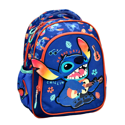 Disney Lilo and Stitch Chillin' Preschool Backpack for Kids - 30 x 24 x 12 cm