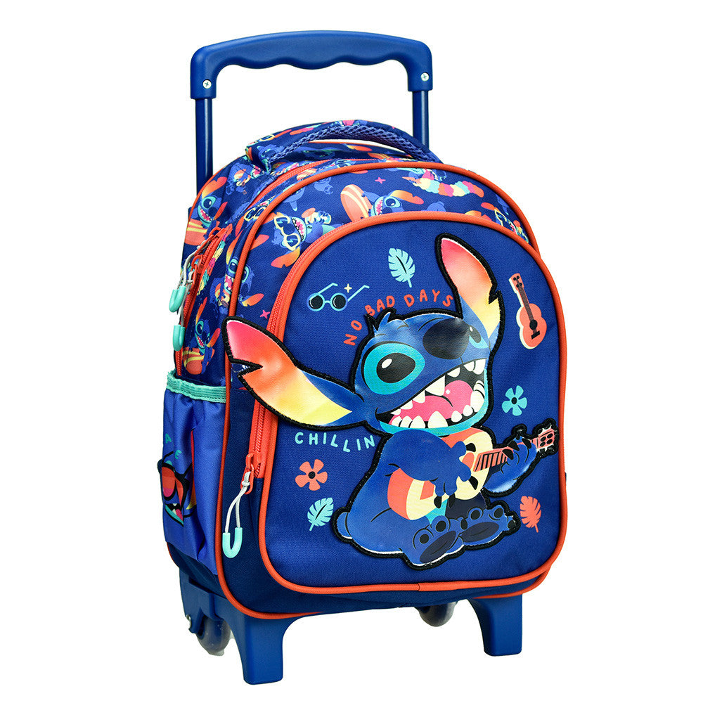 Disney Lilo und Stitch Chillin' rollbarer Kindergarten-Rucksack, Tasche 30 cm