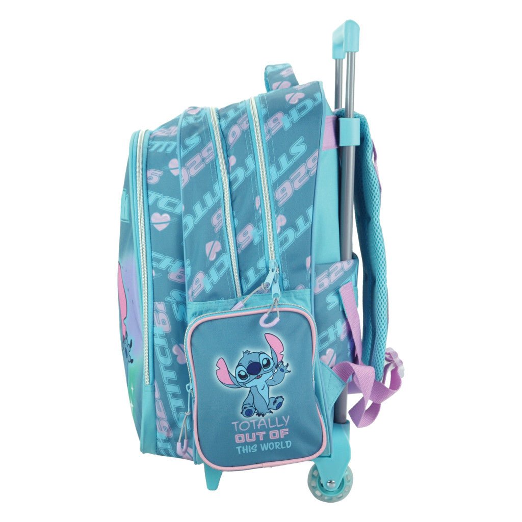 Disney Lilo und Stitch Brush It Out Trolley-Schultasche für Kinder – 46 × 35 × 20 cm