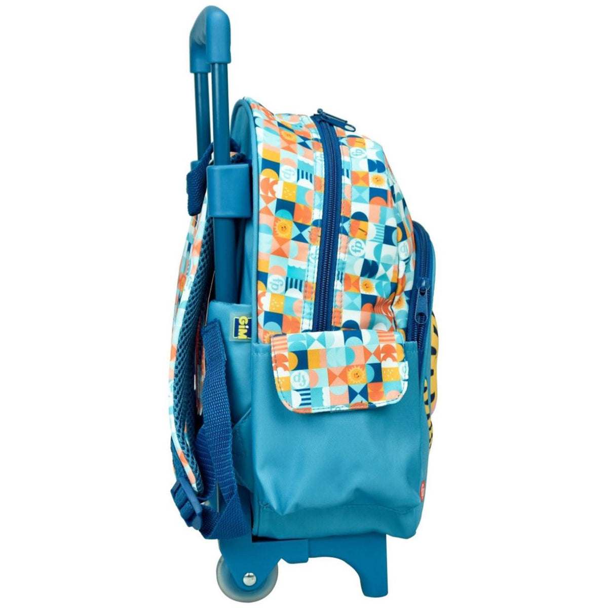Fisher-Price Animals Tiger rollender Kindergartenrucksack für Kinder – 30 x 25 x 15 cm