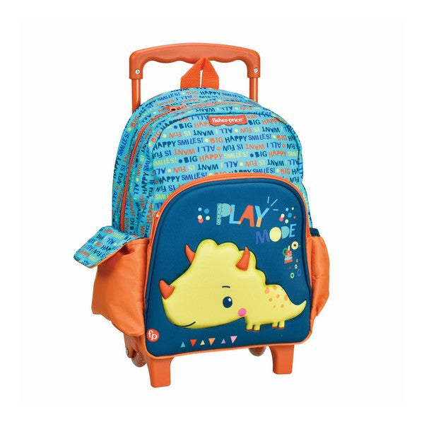 Fisher-Price Play Mode rollender Kindergartenrucksack für Kinder – 31 x 24 x 12 cm