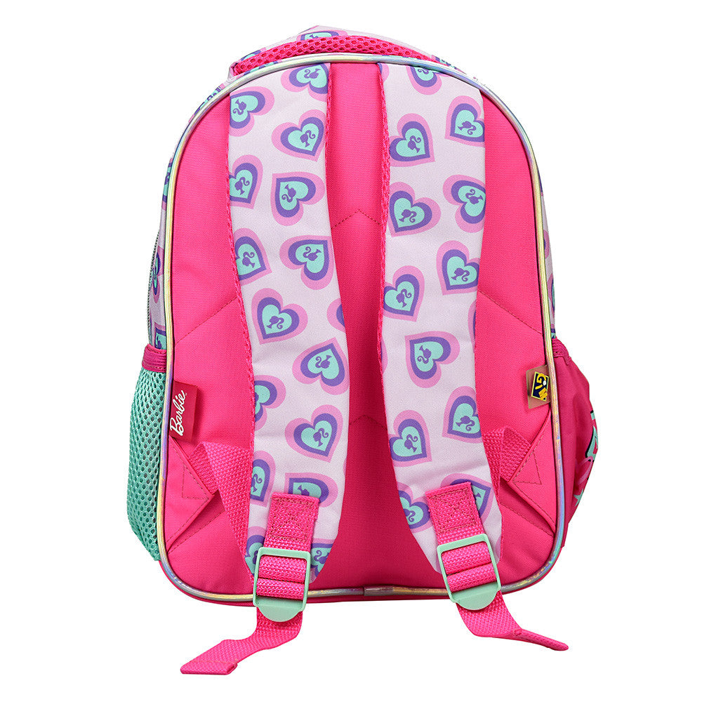 Barbie Love Happy Kindergartenrucksack für Kinder – 30 x 24 x 12 cm