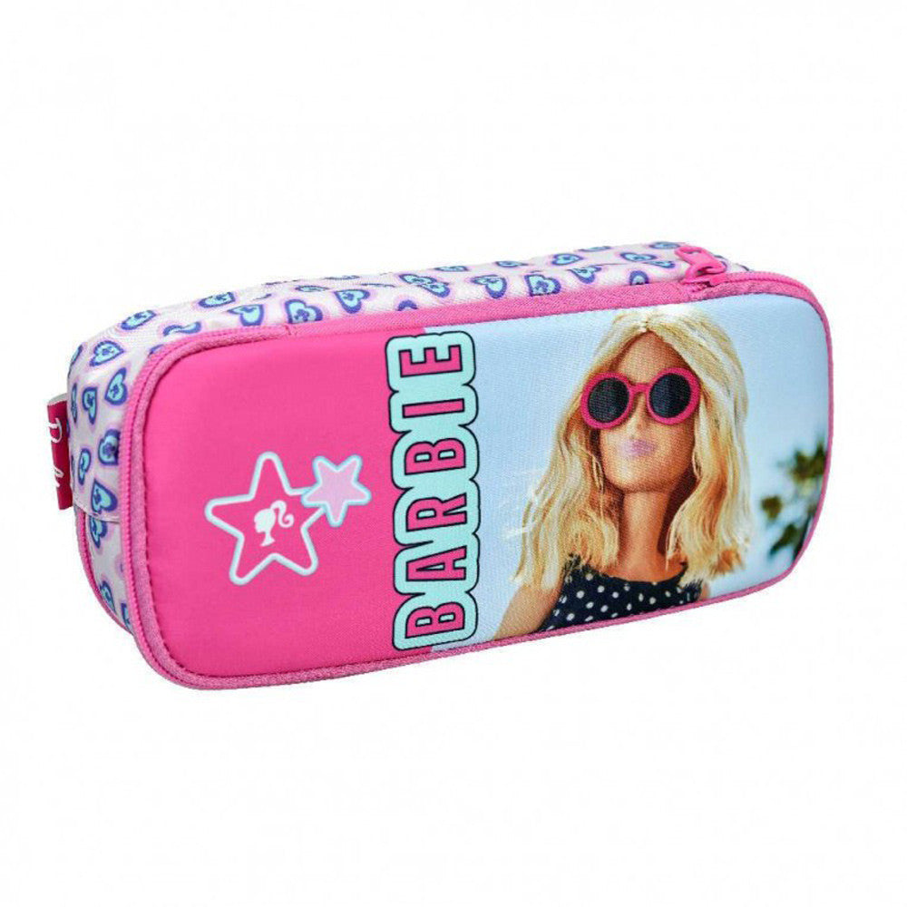 Barbie Summer with 2 Compartment Pencil Case for Children – 26 x 6 x 10 cm