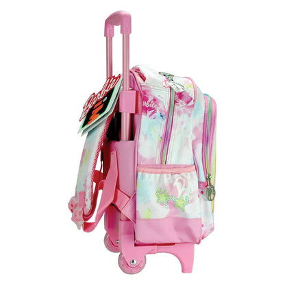 Sac à dos maternelle à roulettes Barbie Paints pour enfants – 30 x 25 x 15 cm