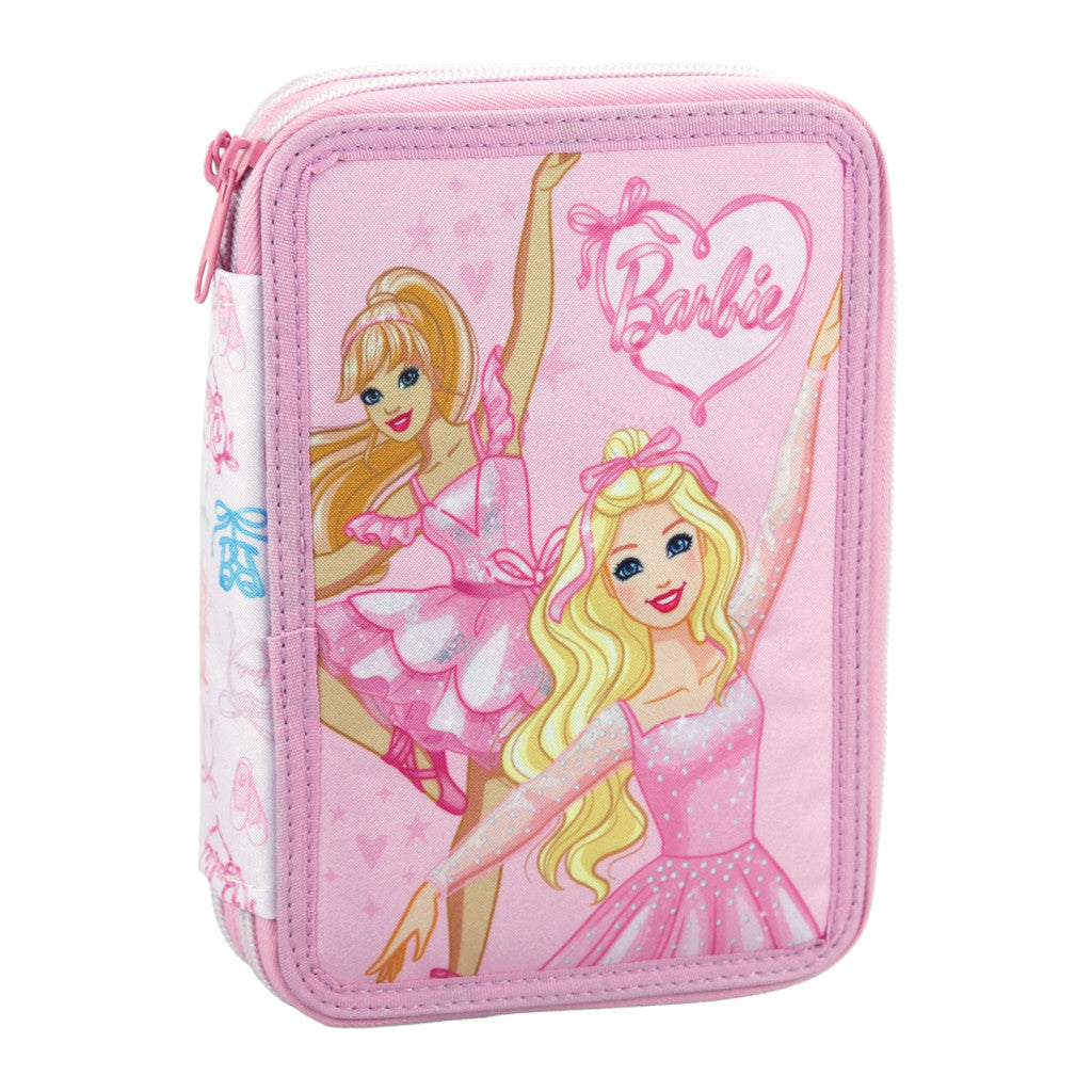 Barbie Ballerina Federmäppchen für Kinder – 12,5 x 19,5 x 4,5 cm