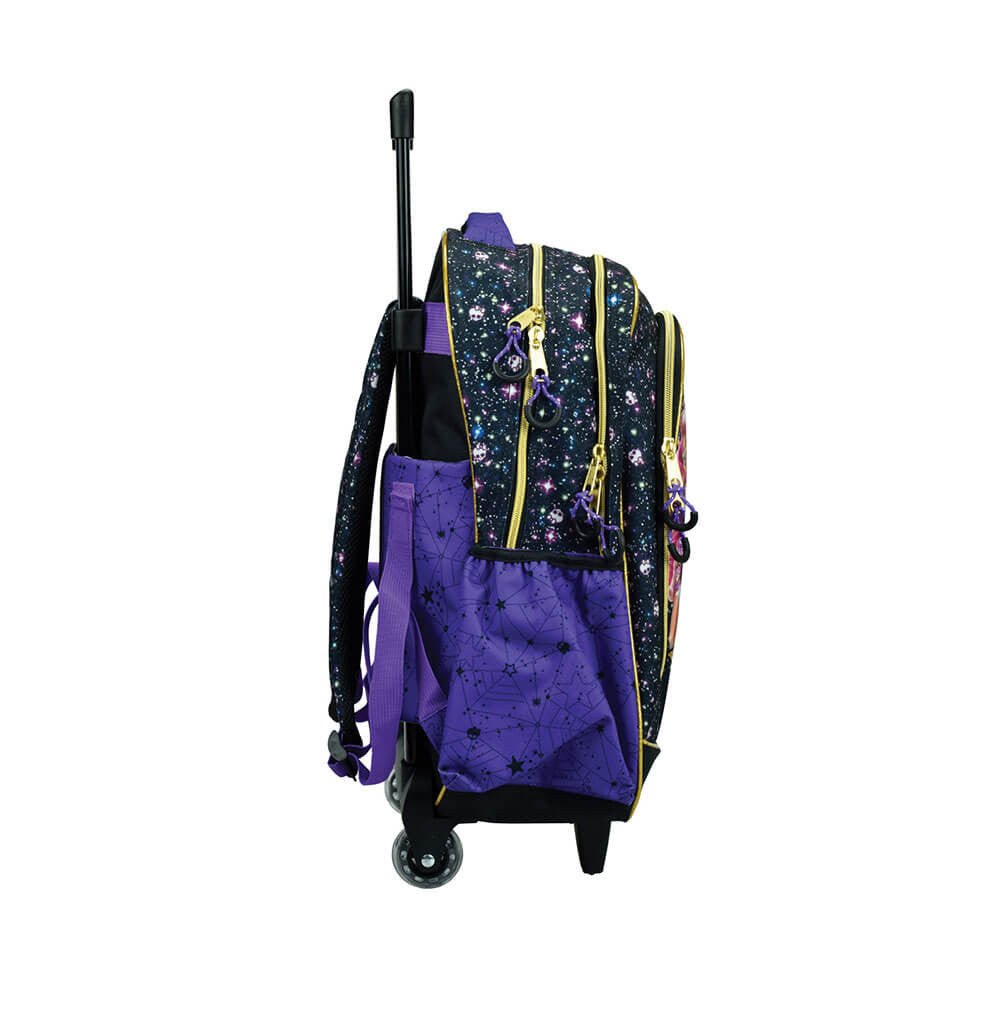 Monster High Crew Rollender , 46 cm Schultasche mit Rollen für Kinder – 46 × 35 × 20 cm