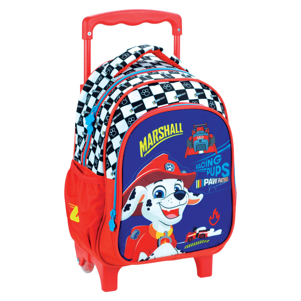 Paw Patrol Marshall Racing Sac à Dos Maternelle Enfant Roulant – 30 x 25 x 15 cm