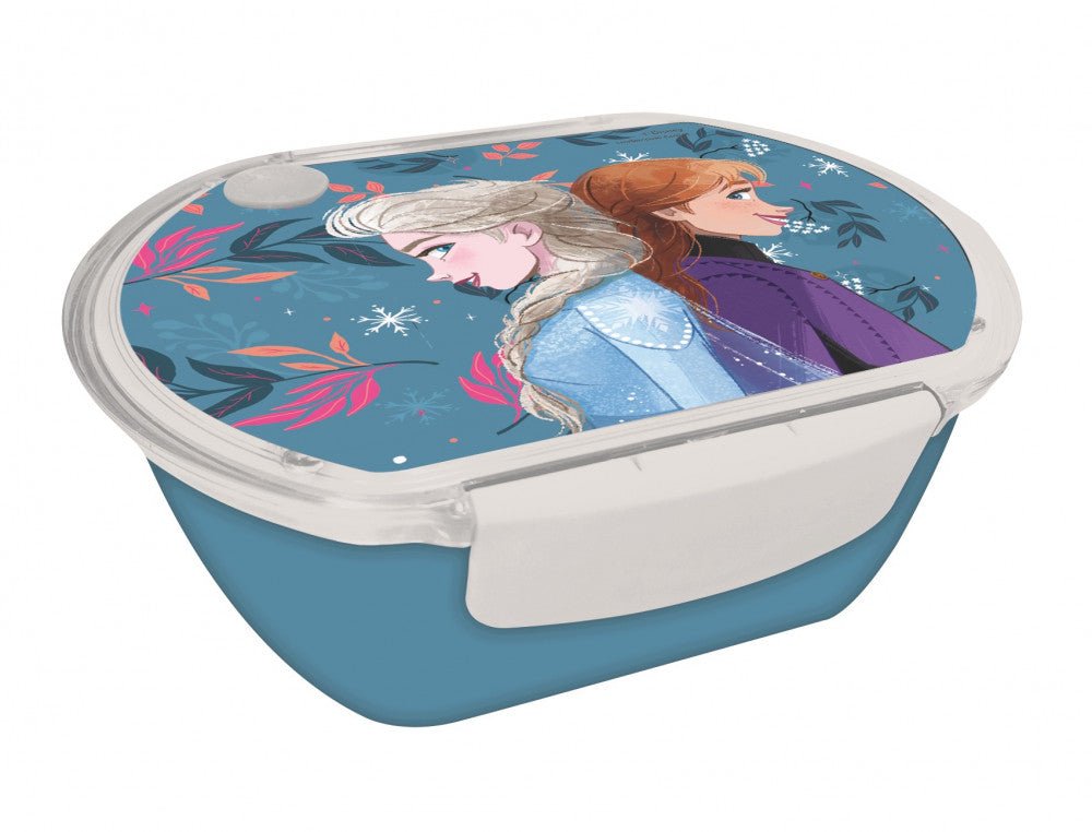 Disney Eiskönigin Explore Essensbox mit Edelstahl-Thermo-Aufbewahrung Brotdose mit einem Fach für Kinder – 7 × 5 cm, BPA-frei