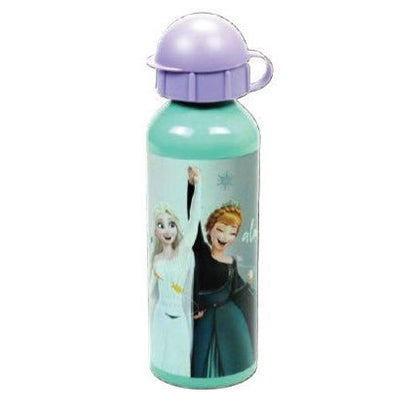 Disney Eiskönigin Victory Aluminium-Trinkflasche mit Trinkverschluss für Kinder – 520 ml