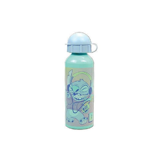 Disney Lilo and Stitch Blast Aluminium Drinking Bottle with Spout Lid for Kids – 520 ml