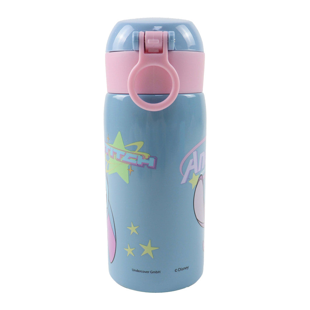Disney Lilo und Stitch So Sweet Aluminium-Trinkhalmflasche Aluminium-Trinkflasche mit Strohhalm für Kinder – 500 ml