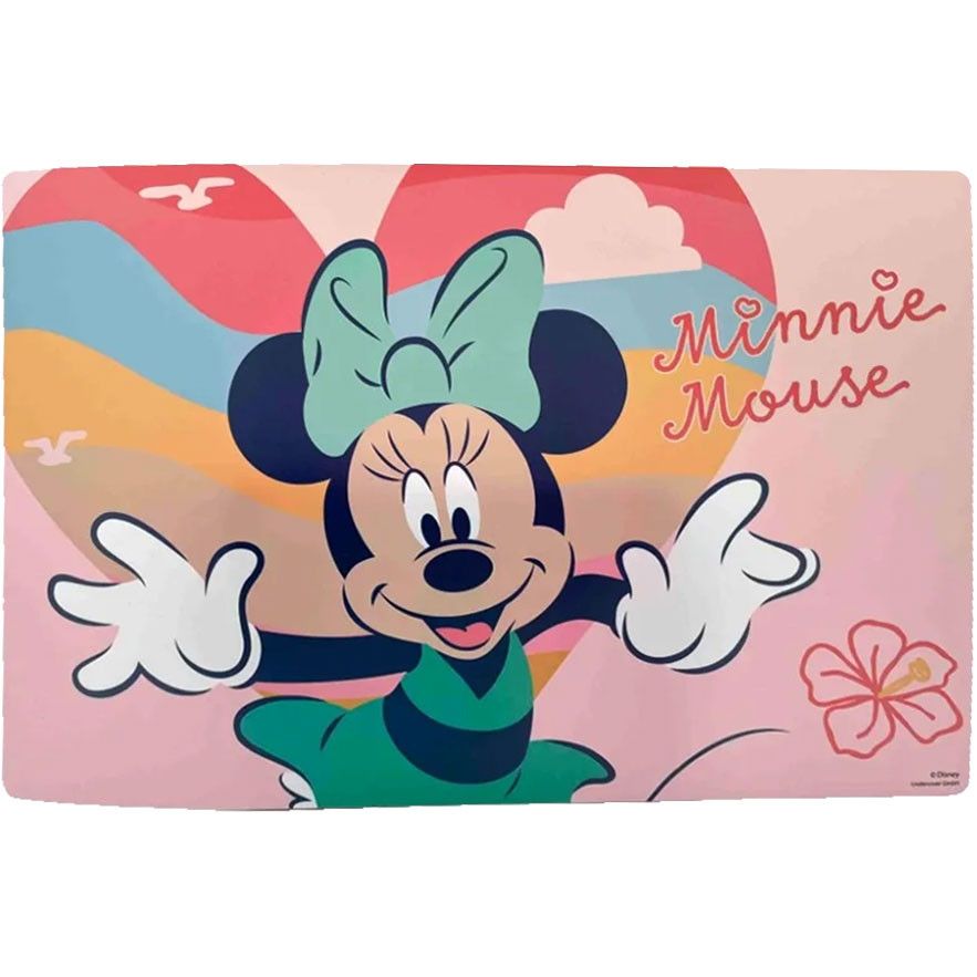 Disney Minnie Summer Place Mat for Kids – 43 × 28 cm, Plastic