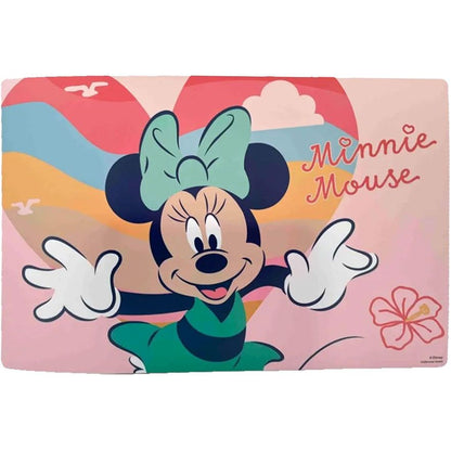 Disney Minnie Summer Place Mat for Kids – 43 × 28 cm, Plastic