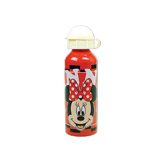 Disney Minnie Aluminum Drinking Bottle with Spout for Kids - 520 ml