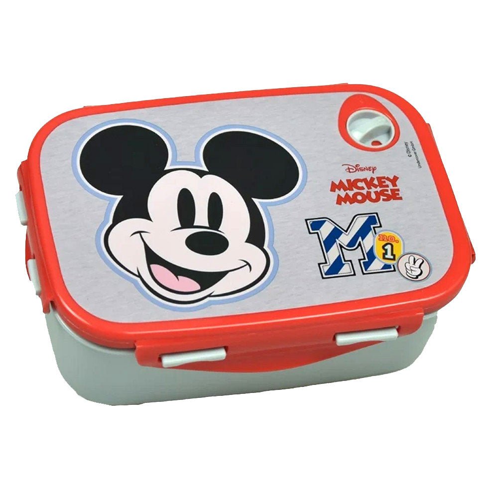 Disney Mickey Mikrowellengeeignete Brotdose für Kinder – 18 × 13 × 7 cm