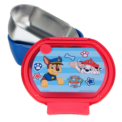 Paw Patrol Forever mit Thermobehälter aus Edelstahl Brotdose mit einem Fach für Kinder – 7 × 5 cm, BPA-frei