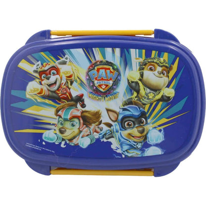 Paw Patrol Power Up Brotdose mit Besteck für Kinder – 18 × 13 × 6,5 cm