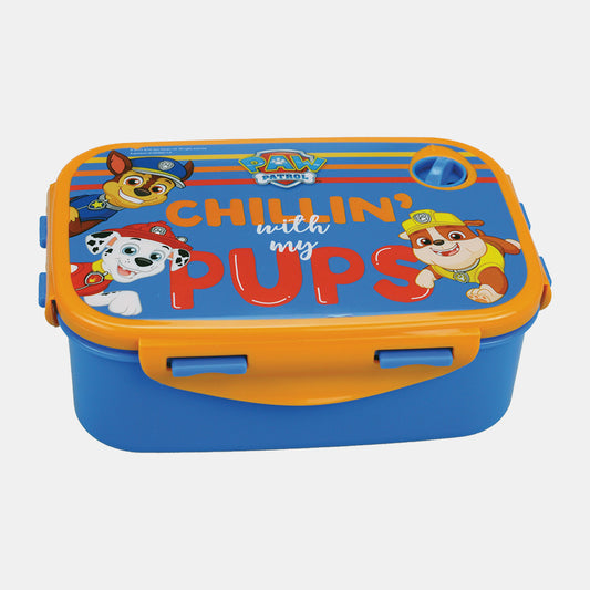 Boîte à lunch pour enfants Paw Patrol Chillin' compatible micro-ondes – 18 × 13 × 7 cm