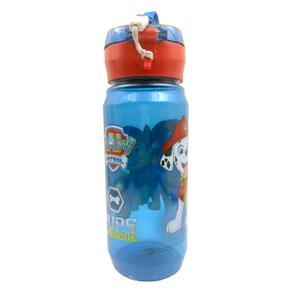 Paw Patrol Best Team Kunststoff-Trinkflasche mit Klappverschluss für Kinder – 600 ml, BPA-frei