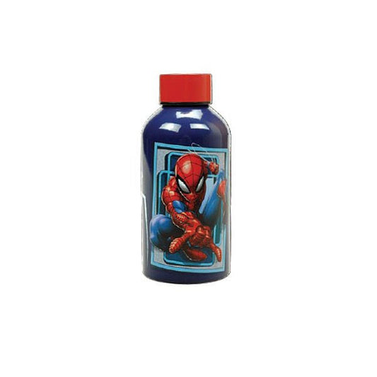 Spiderman World Aluminium-Trinkflasche mit Schraubverschluss für Kinder – 500 ml
