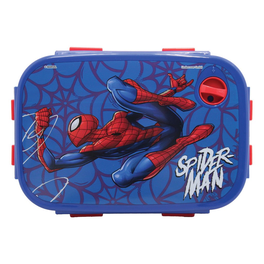 Spiderman Evergreen Sandwich-Box Mikrowellengeeignete Brotdose für Kinder – 18 × 13 × 7 cm