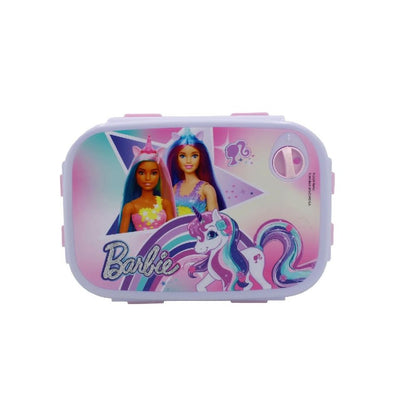 Boîte à déjeuner pour enfants Barbie Licorne, compatible micro-ondes – 18 × 13 × 7 cm