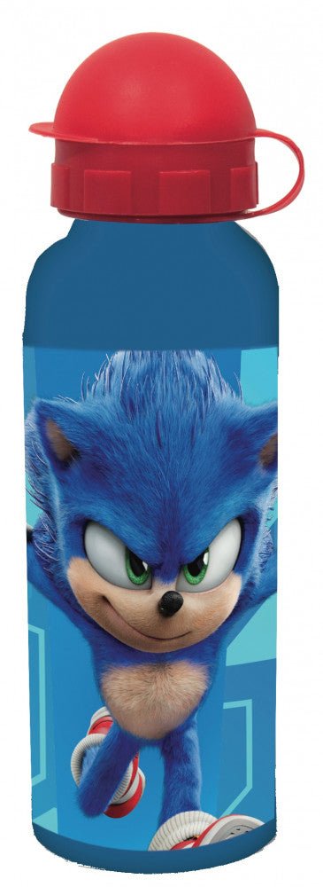 Sonic the Hedgehog Speed Aluminium-Trinkflasche mit Trinkverschluss für Kinder – 520 ml