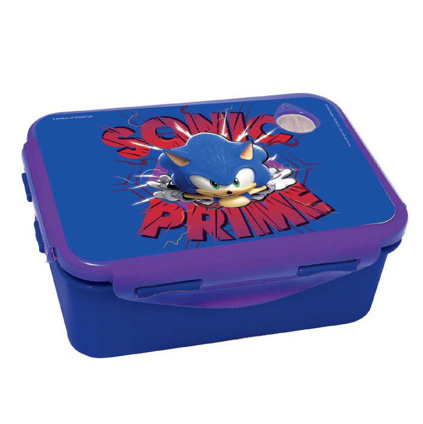 Sonic the Hedgehog Get Me Mikrowellengeeignete Brotdose für Kinder – 18 × 13 × 7 cm