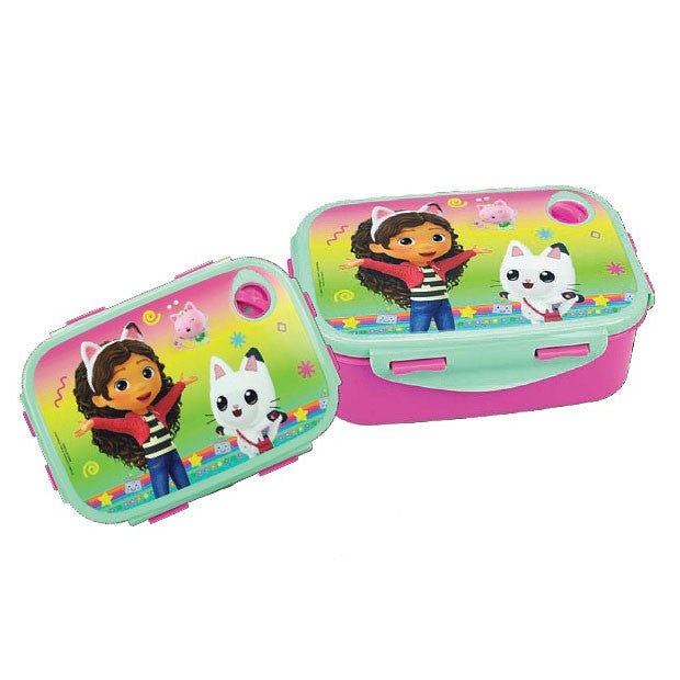 Gabby's Dollhouse Color Fade Mikrowellengeeignete Brotdose für Kinder – 18 × 13 × 7 cm