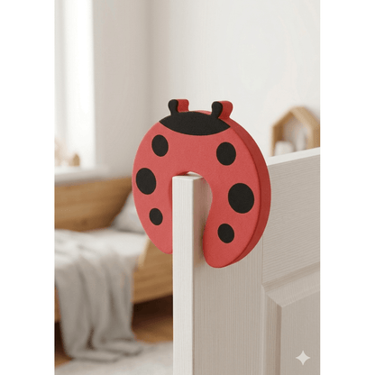 Tier-Motiv Türstopper Klemmschutz für Babys – Bunter Schaumstoff-Fingerschutz (Löwe, Giraffe, etc.)