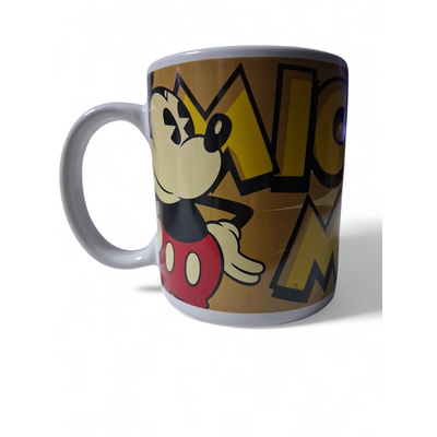 Disney Mickey Mouse Vintage Keramiktasse – „Since 1928“ Retro-Edition – 325ml Kinderbecher – Sonderverkauf Restposten