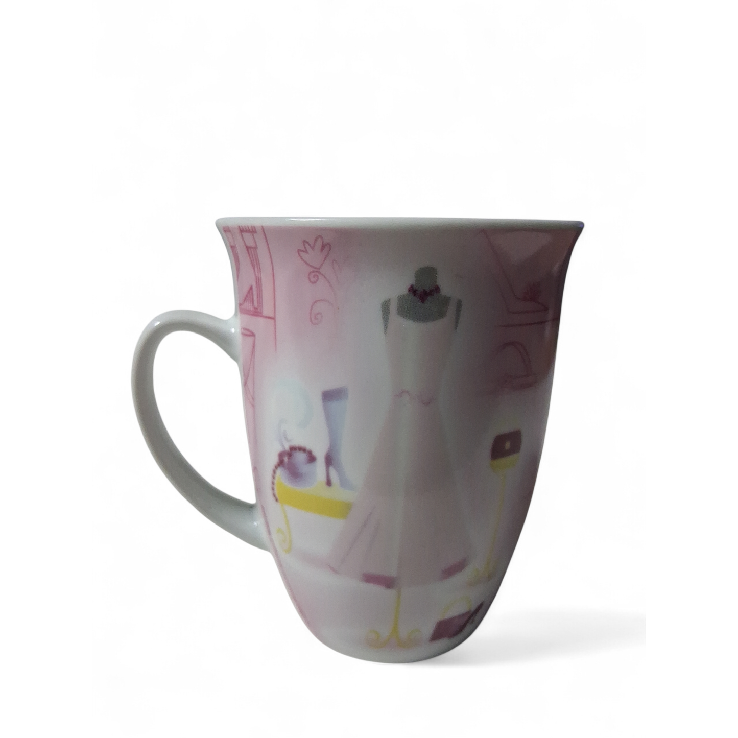 Barbie Porzellantasse – Fashion & Style Edition – Hochwertiger Kaffeebecher / Teetasse in Rosa – Sonderverkauf Restposten