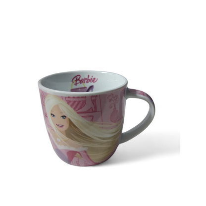 Barbie Porcelain Breakfast Set 2-piece - Large Mug (320ml) & Cereal Bowl - Fashion & Style Edition - Clearance Sale Leftovers