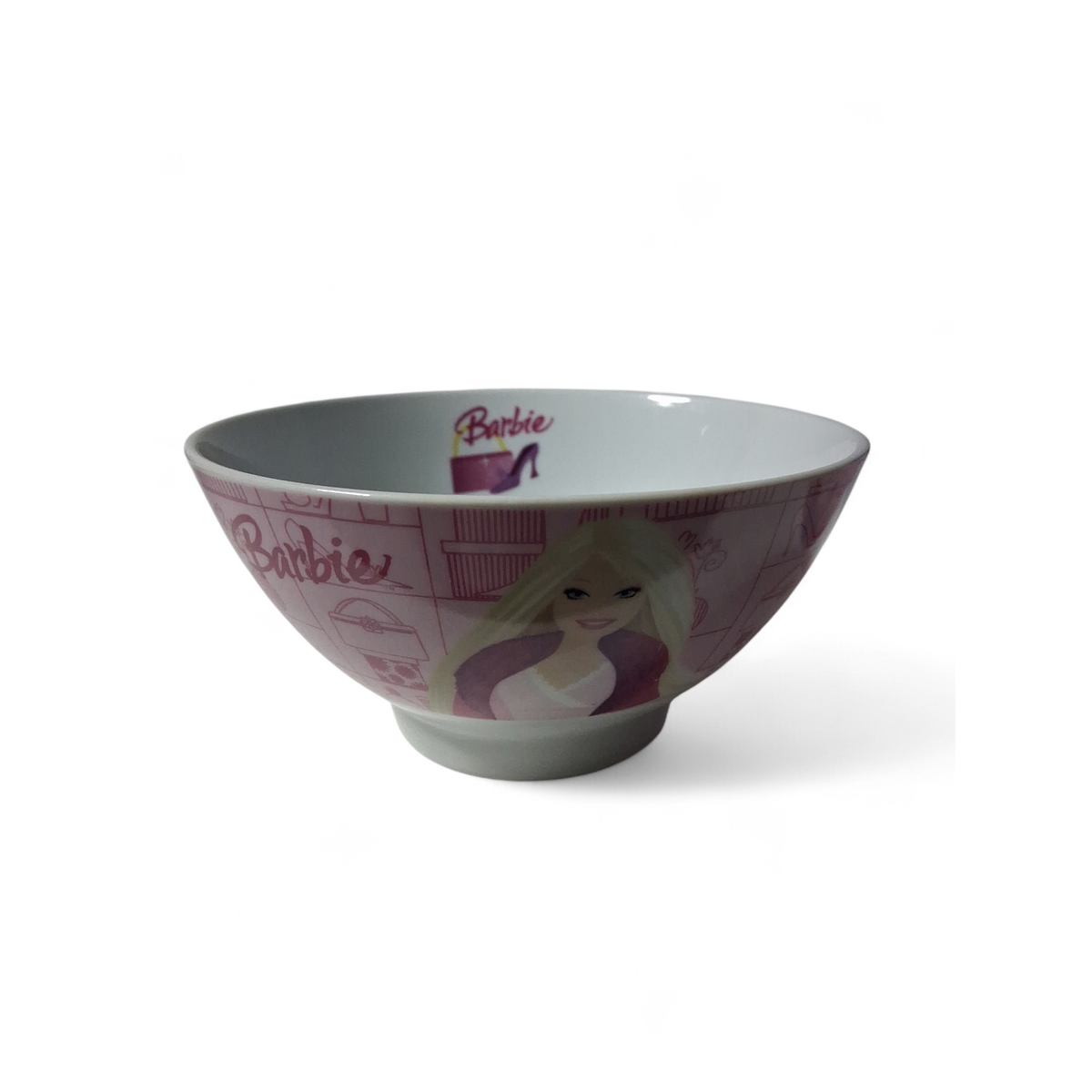Barbie Porcelain Breakfast Set 2-piece - Large Mug (320ml) & Cereal Bowl - Fashion & Style Edition - Clearance Sale Leftovers