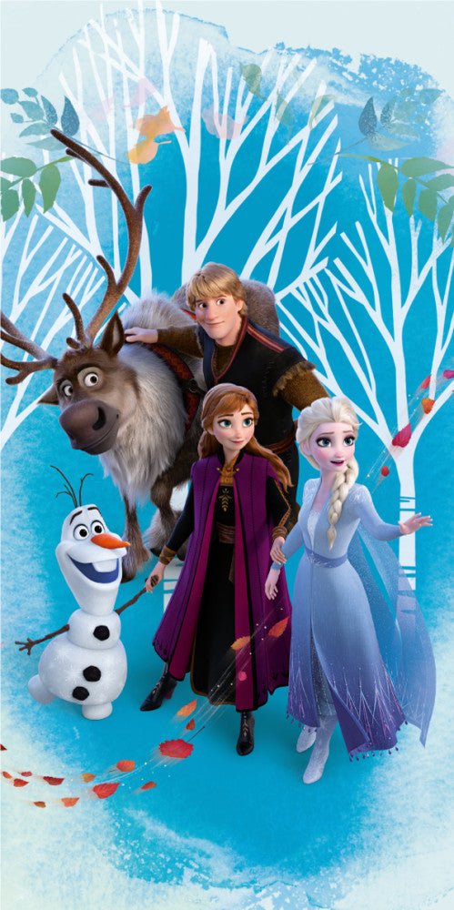 Disney Eiskönigin , 70*140cm Badetuch für Kinder aus Baumwolle – 70 × 140 cm
