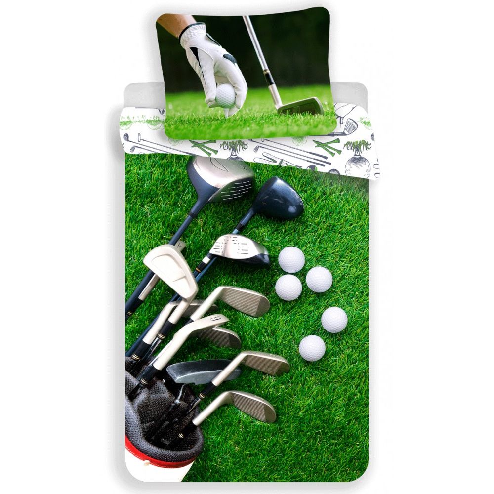 Golf Bettwäsche 140×200cm, 70×90 cm