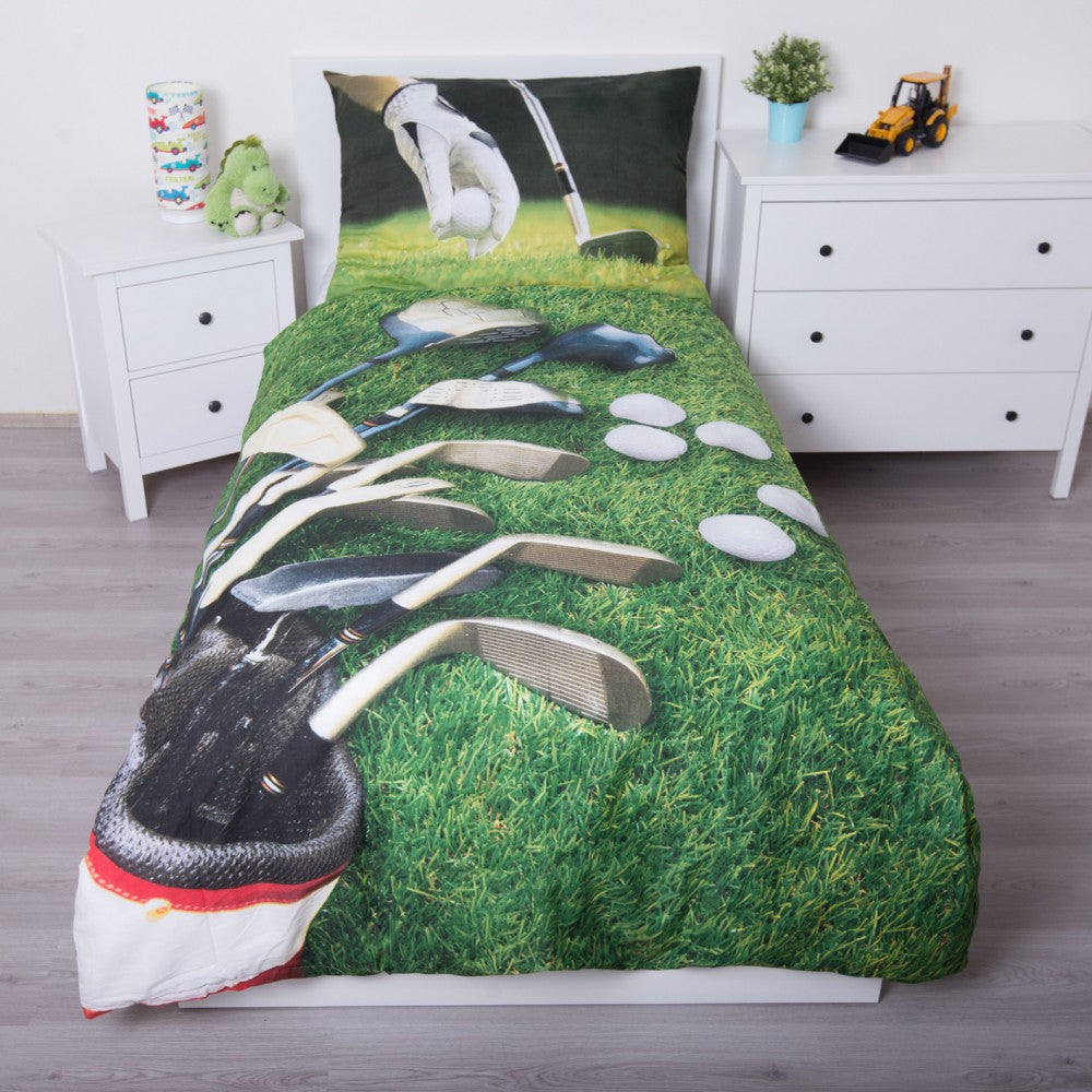 Golf Bettwäsche 140×200cm, 70×90 cm