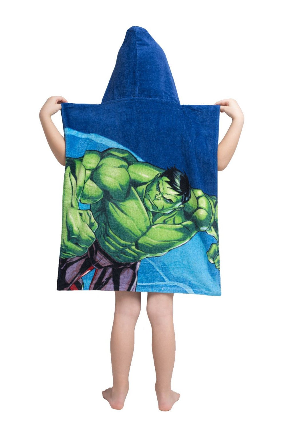 Avengers Hero Badeponcho für Kinder aus Baumwolle – 50 × 115 cm