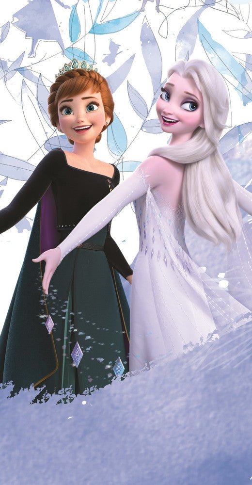 Disney Eiskönigin Wonderland Badetuch für Kinder aus Baumwolle – 70 × 140 cm